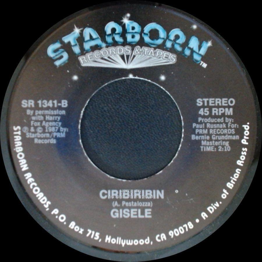 Gisele - Ciribiribin / Send In The Clowns side A