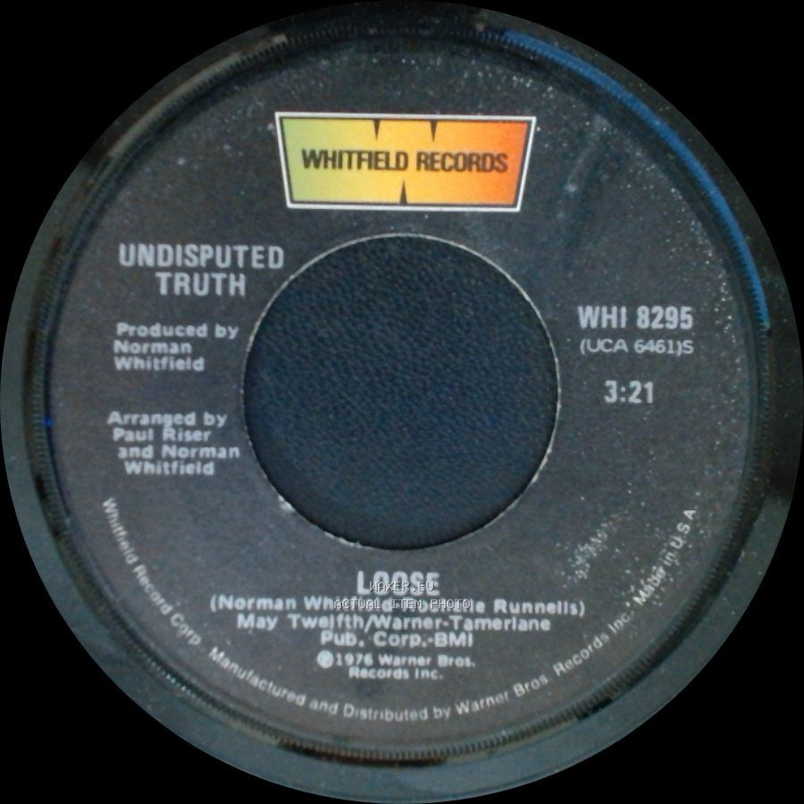 Undisputed Truth - Loose / Let's Go Down To The Disco side A