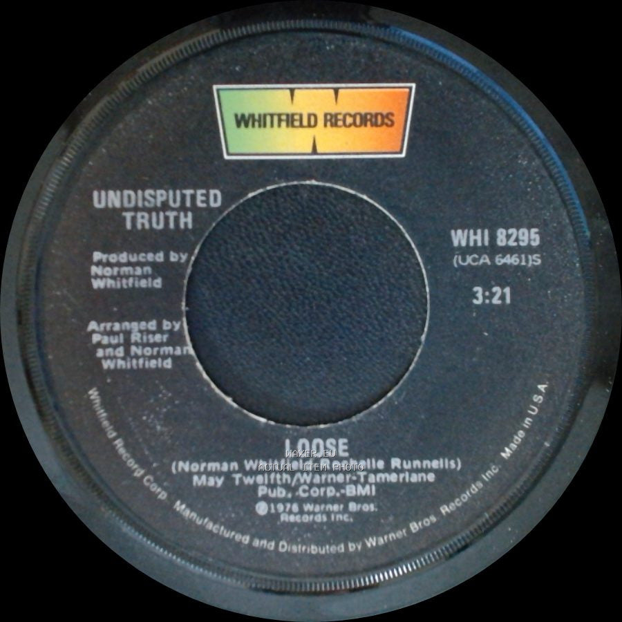 Undisputed Truth - Loose / Let's Go Down To The Disco side B