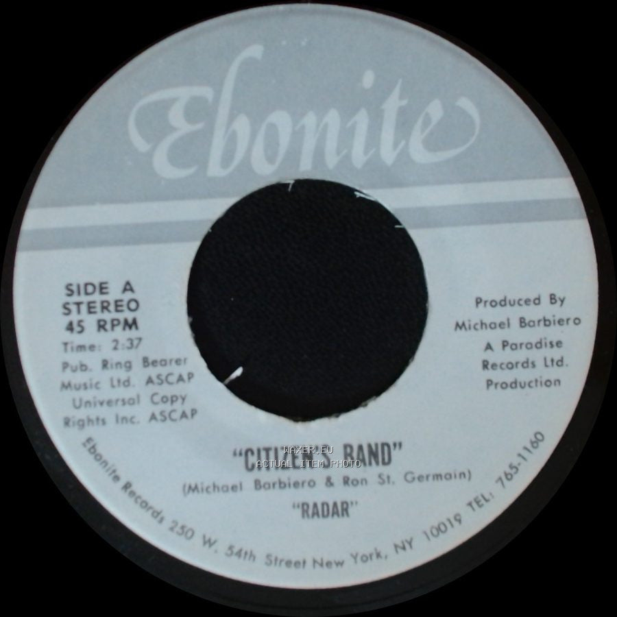 Unknown Artist - "Citizen's Band" "Radar" / Dance "Radar" side A