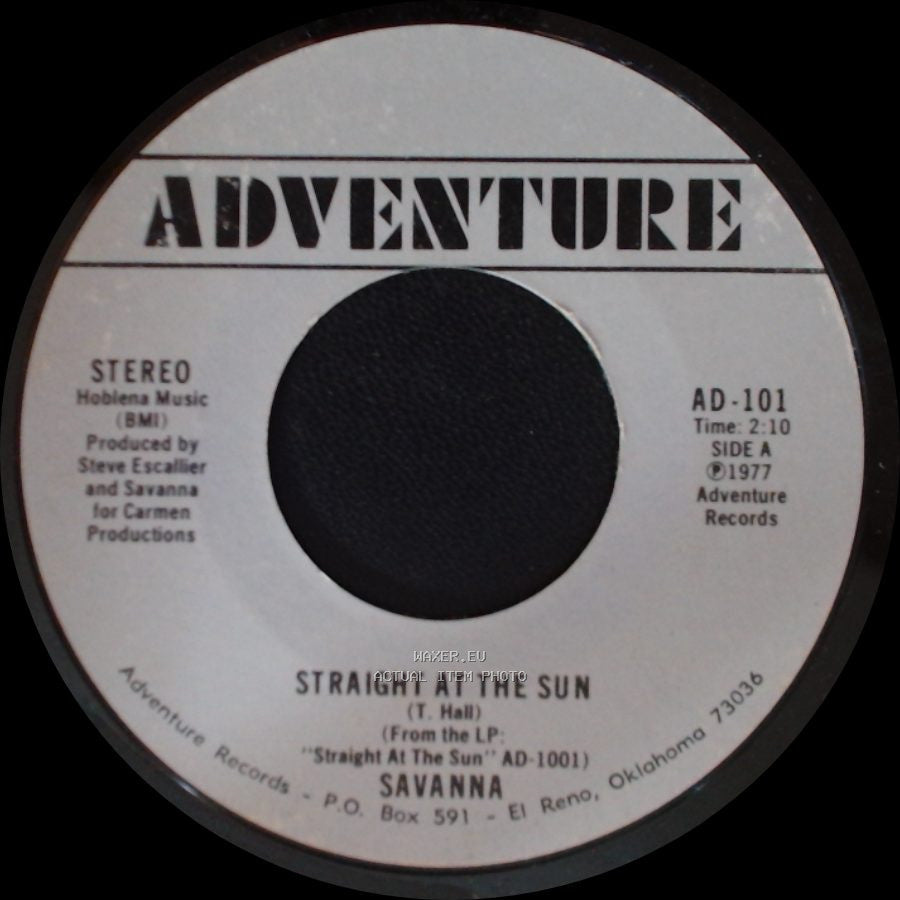 Savanna - Straight At The Sun / Spirit Of Love side A