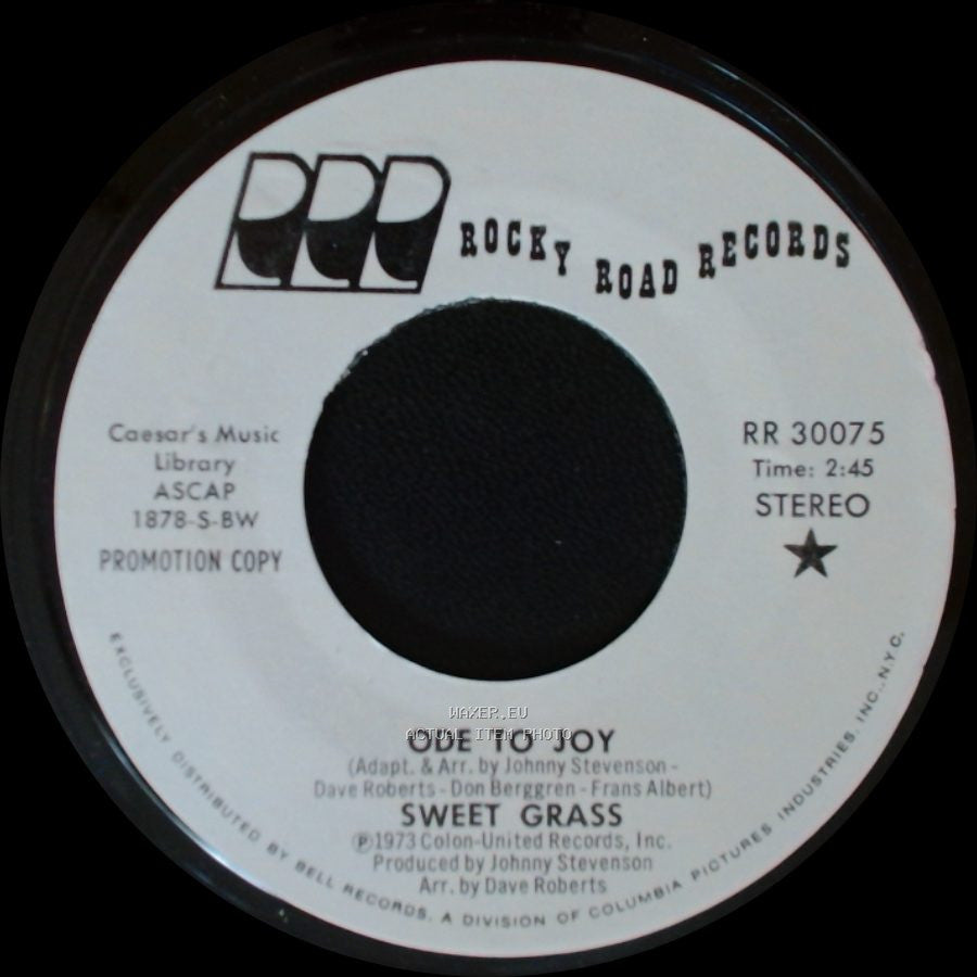 Sweet Grass - Ode To Joy / Ode To Joy side A