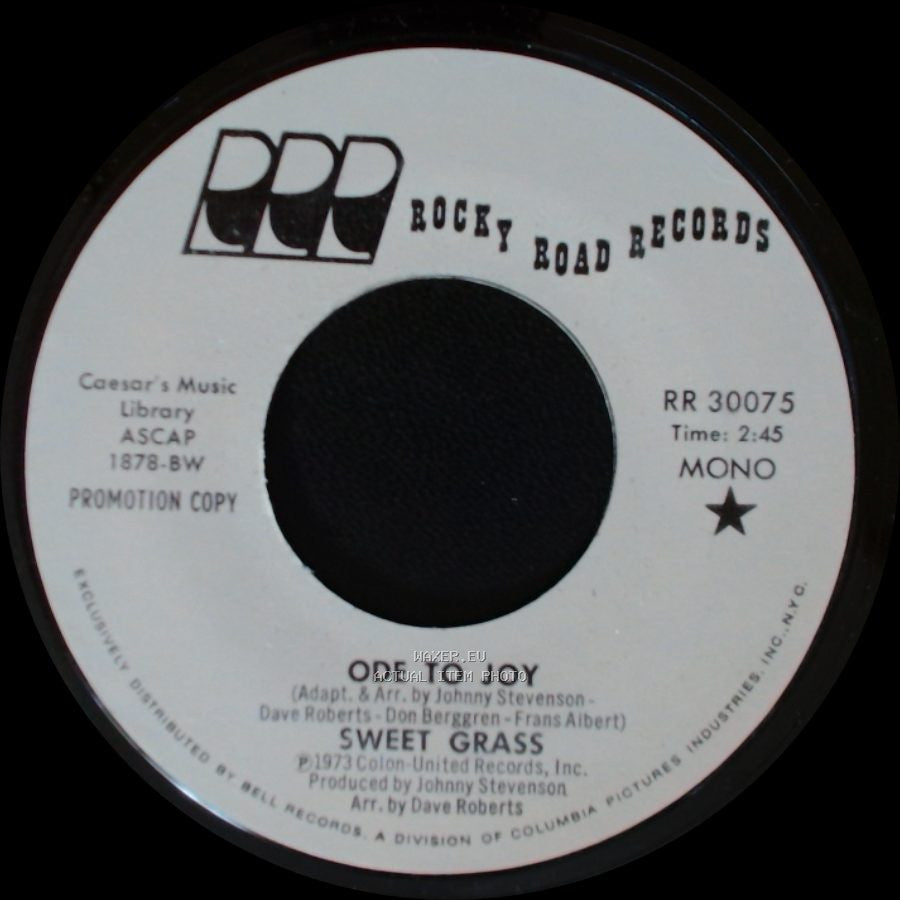 Sweet Grass - Ode To Joy / Ode To Joy side B