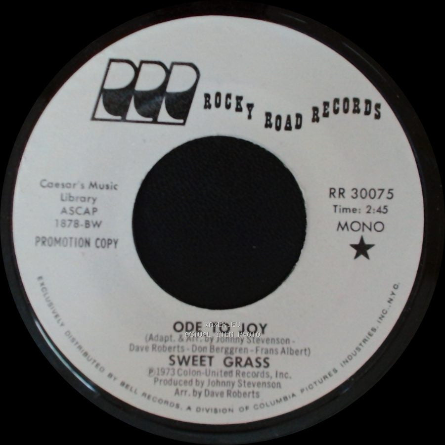 Sweet Grass - Ode To Joy / Ode To Joy side A