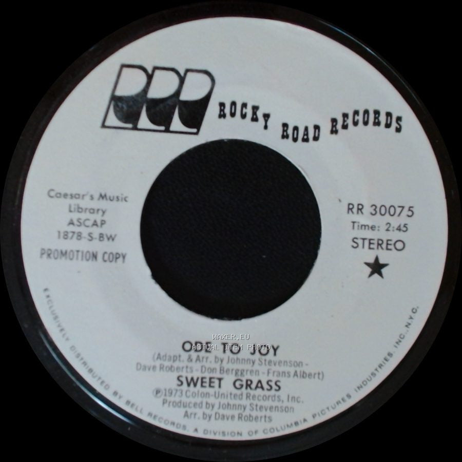 Sweet Grass - Ode To Joy / Ode To Joy side B