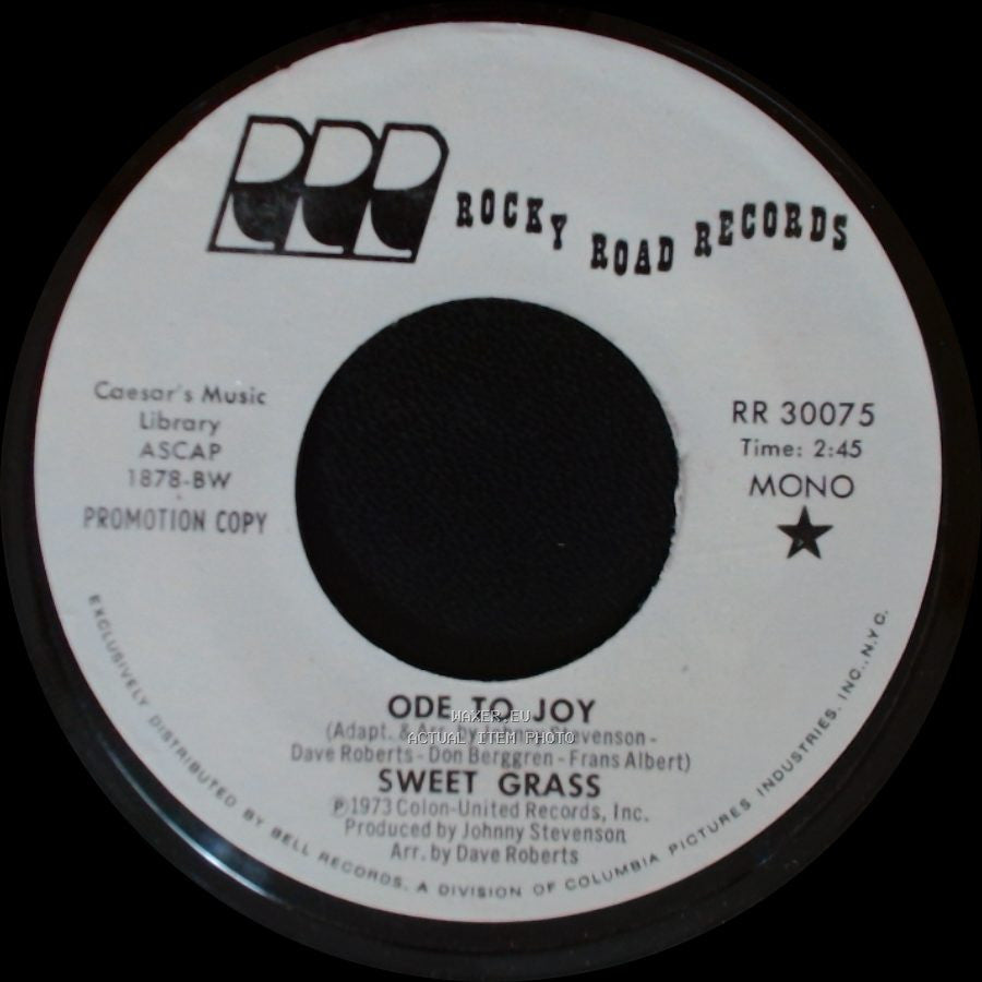 Sweet Grass - Ode To Joy / Sweet Grass / Ode To Joy side A
