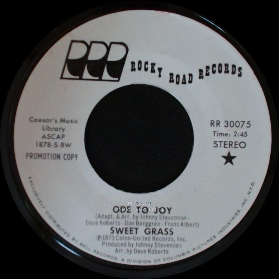 Sweet Grass - Ode To Joy / Sweet Grass / Ode To Joy side B