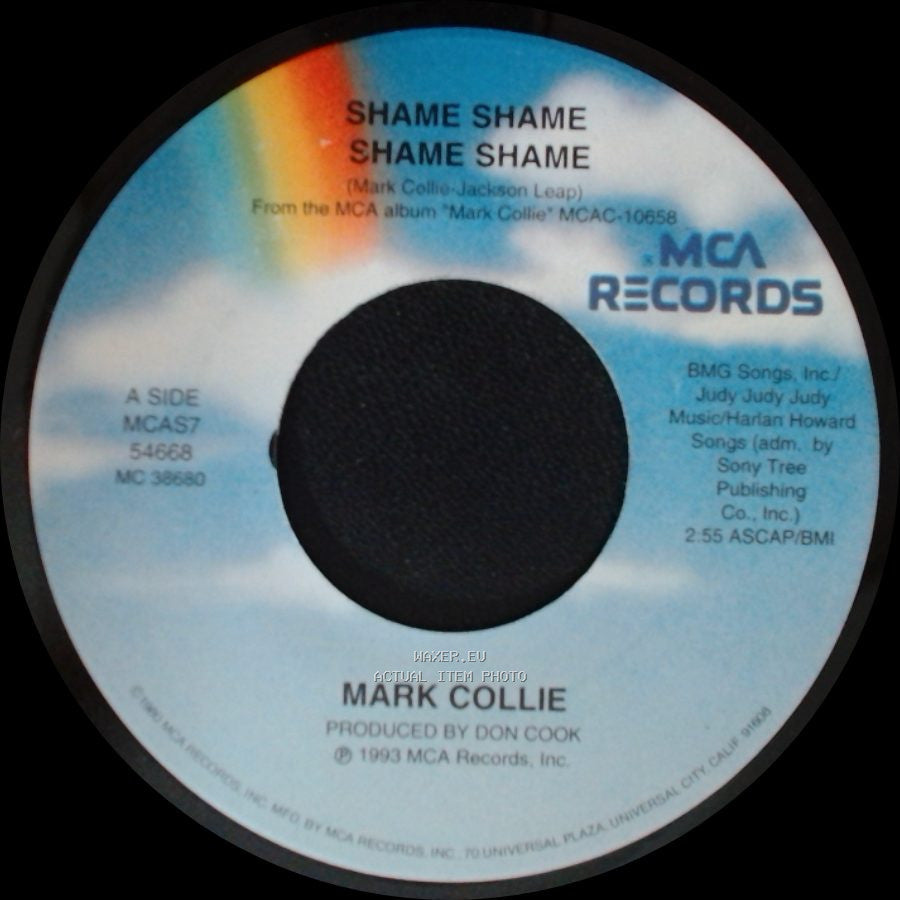 Mark Collie - Shame Shame Shame Shame / Keep It Up side A