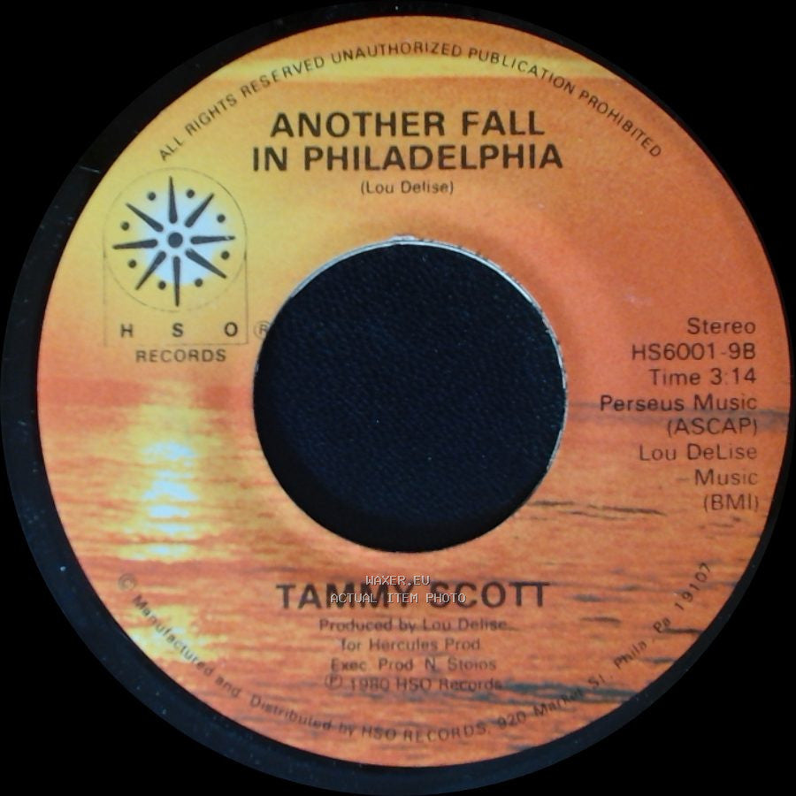 Tammy Scott - Another Fall In Philadelphia / House Of The Rising Sun side A