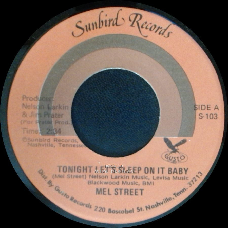 Mel Street - Tonight Let's Sleep On It Baby / Muddy Mississippi side A