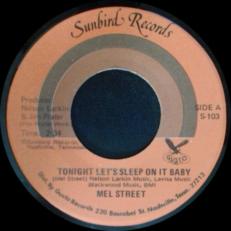 Mel Street - Tonight Let's Sleep On It Baby / Muddy Mississippi side A