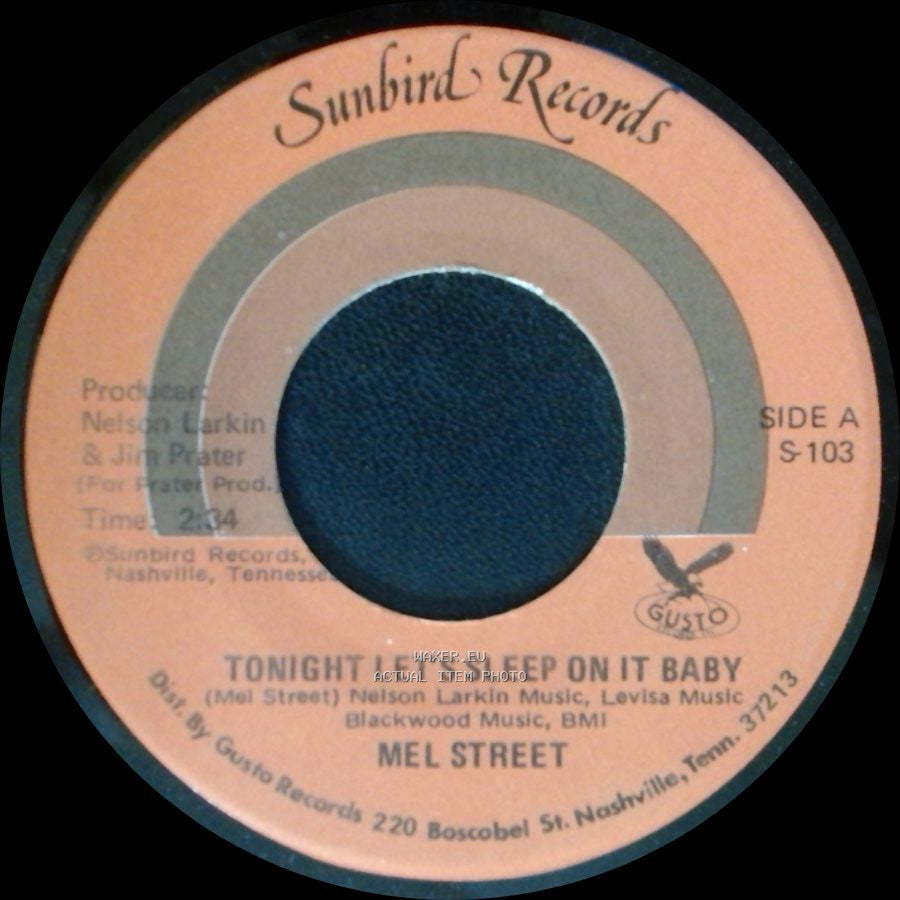 Mel Street - Tonight Let's Sleep On It Baby / Muddy Mississippi side A