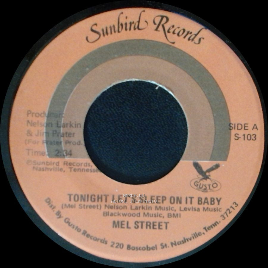 Mel Street - Tonight Let's Sleep On It Baby / Muddy Mississippi side A