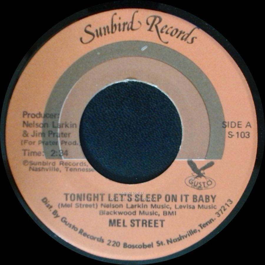 Mel Street - Tonight Let's Sleep On It Baby / Muddy Mississippi side A