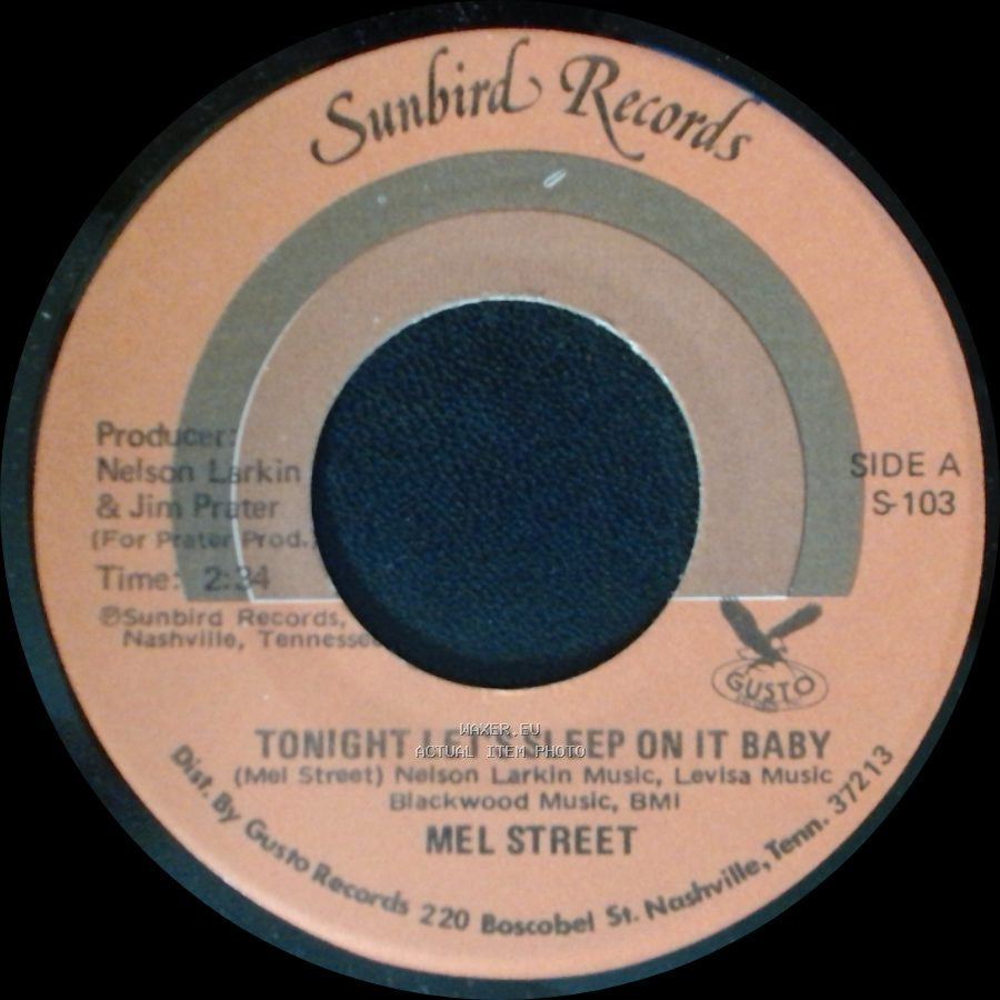 Mel Street - Tonight Let's Sleep On It Baby / Muddy Mississippi side A