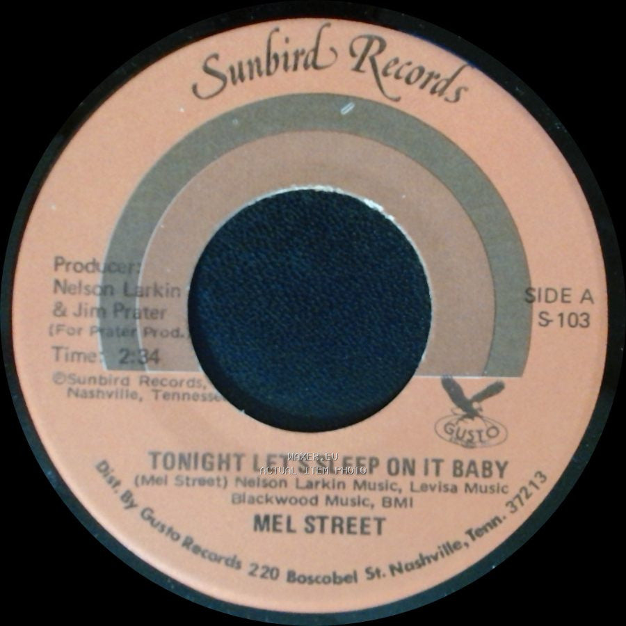 Mel Street - Tonight Let's Sleep On It Baby / Muddy Mississippi side A