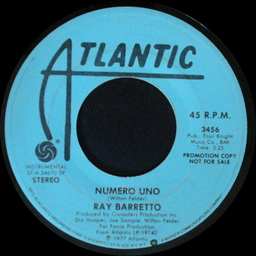 Ray Barretto - Numero Uno / Numero Uno side B