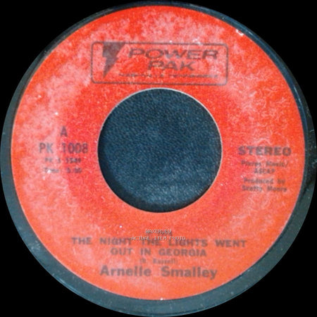 Arnelle Smalley - The Night The Lights Went Out In Georgia / I Wanta Get To You side A