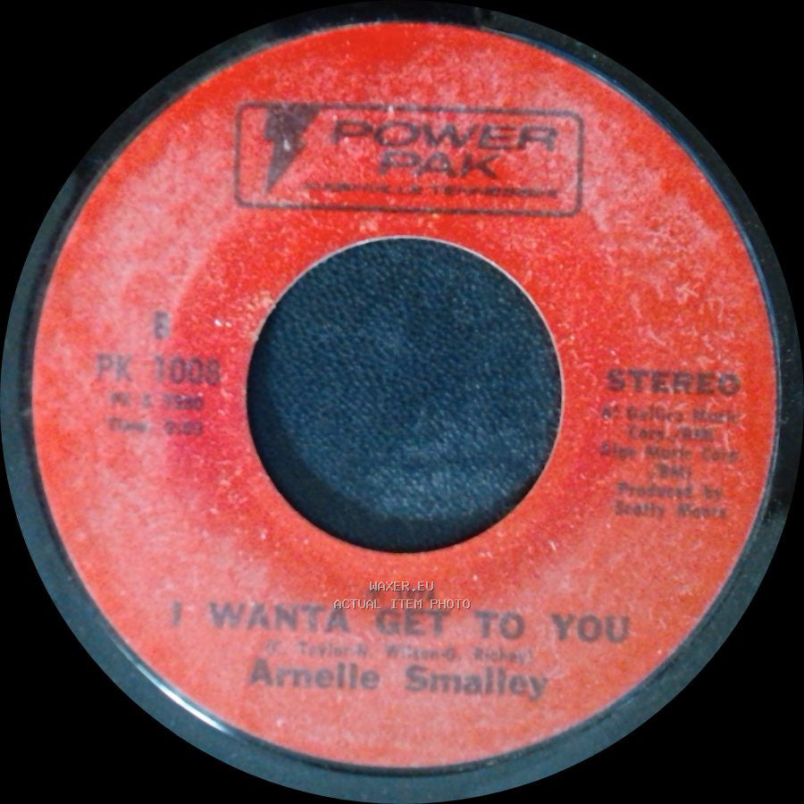 Arnelle Smalley - The Night The Lights Went Out In Georgia / I Wanta Get To You side B