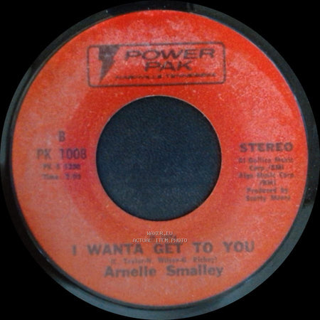 Arnelle Smalley - The Night The Lights Went Out In Georgia / I Wanta Get To You side B