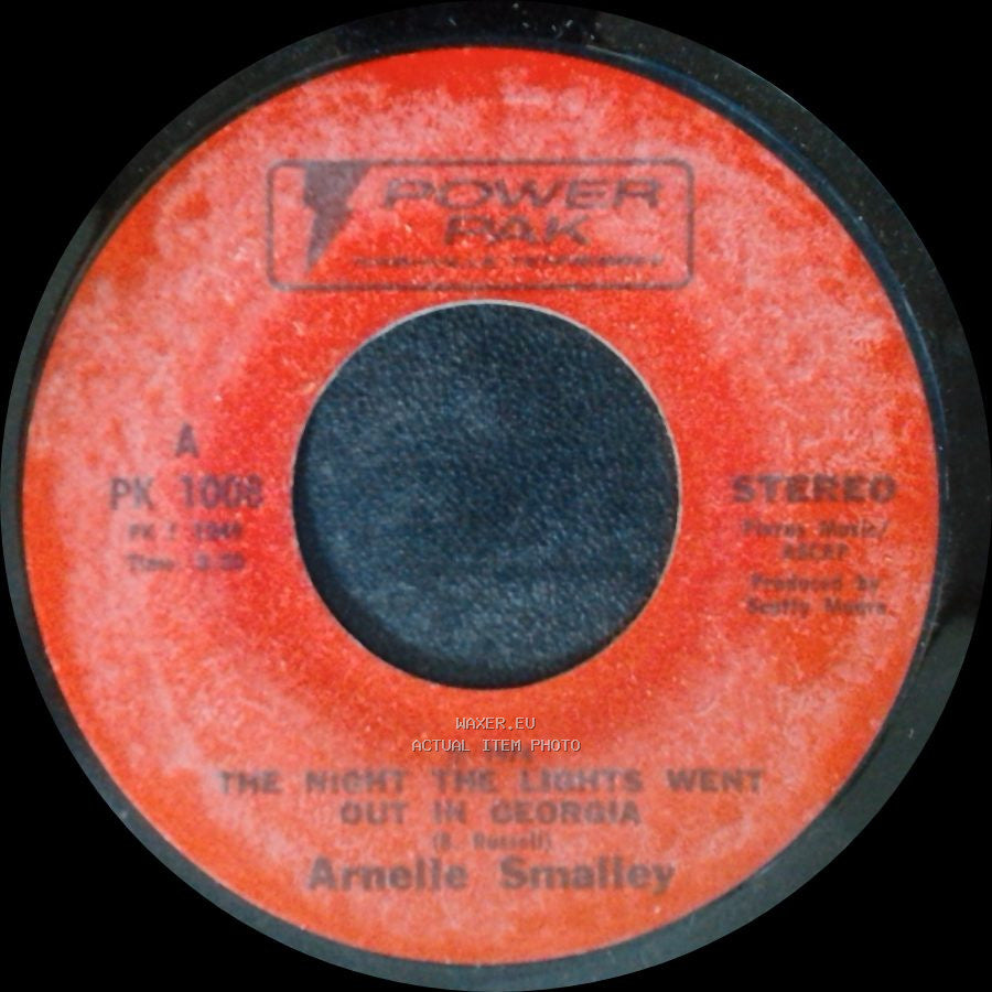 Arnelle Smalley - The Night The Lights Went Out In Georgia / I Wanta Get To You side A