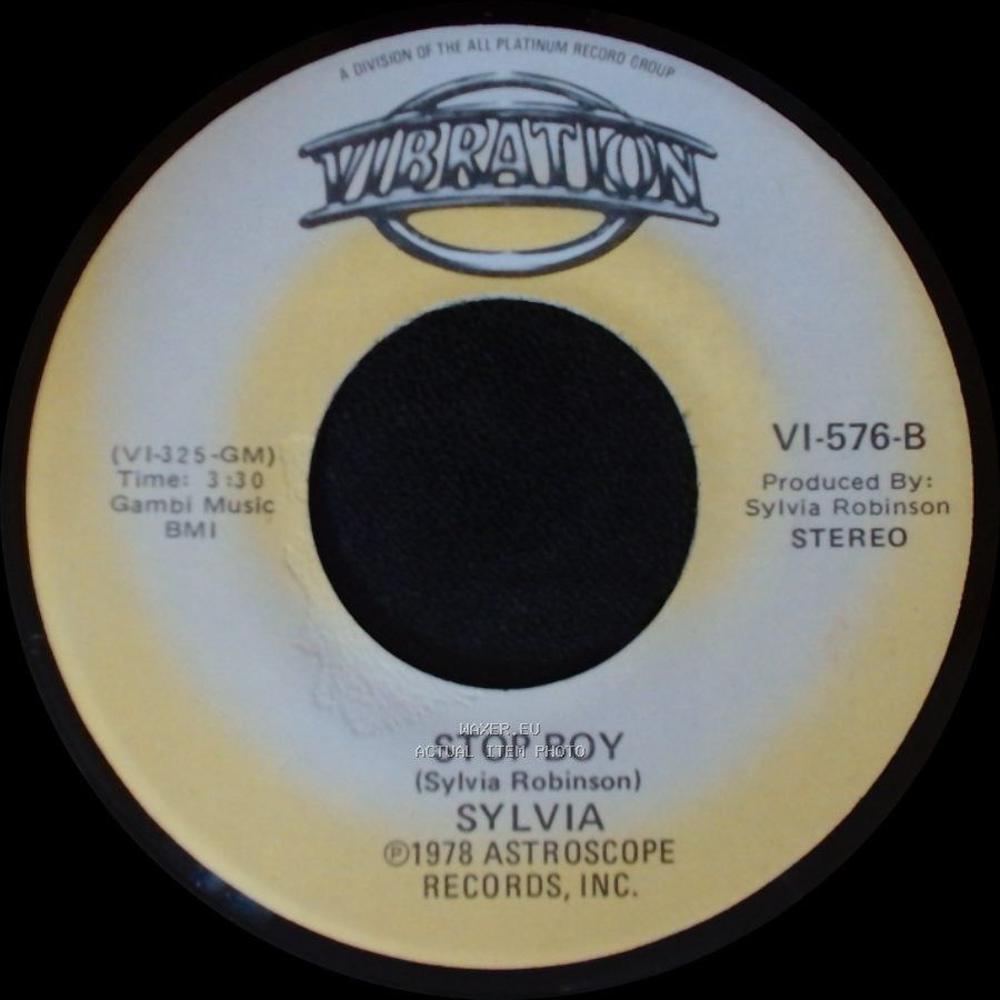 Sylvia - Stop Boy / Automatic Lover side B