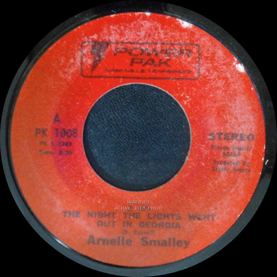 Arnelle Smalley - The Night The Lights Went Out In Georgia / I Wanta Get To You side A