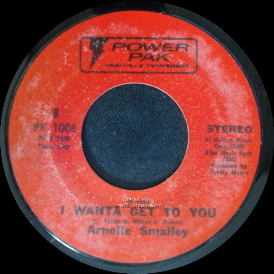 Arnelle Smalley - The Night The Lights Went Out In Georgia / I Wanta Get To You side B