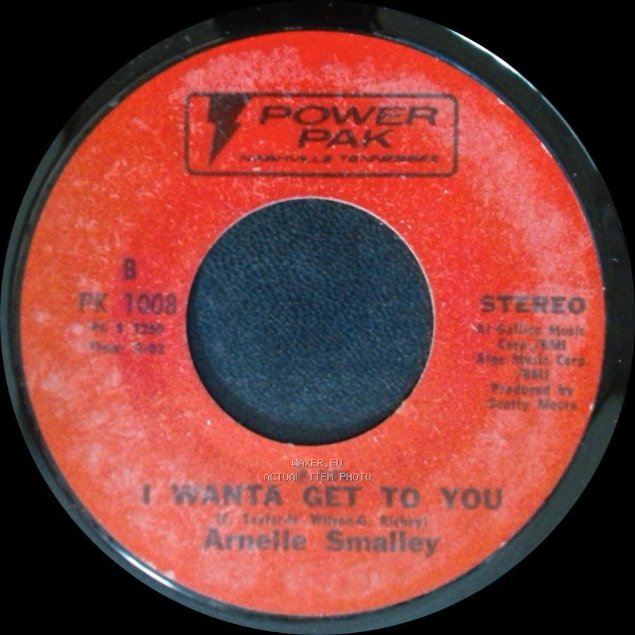 Arnelle Smalley - The Night The Lights Went Out In Georgia / I Wanta Get To You side B