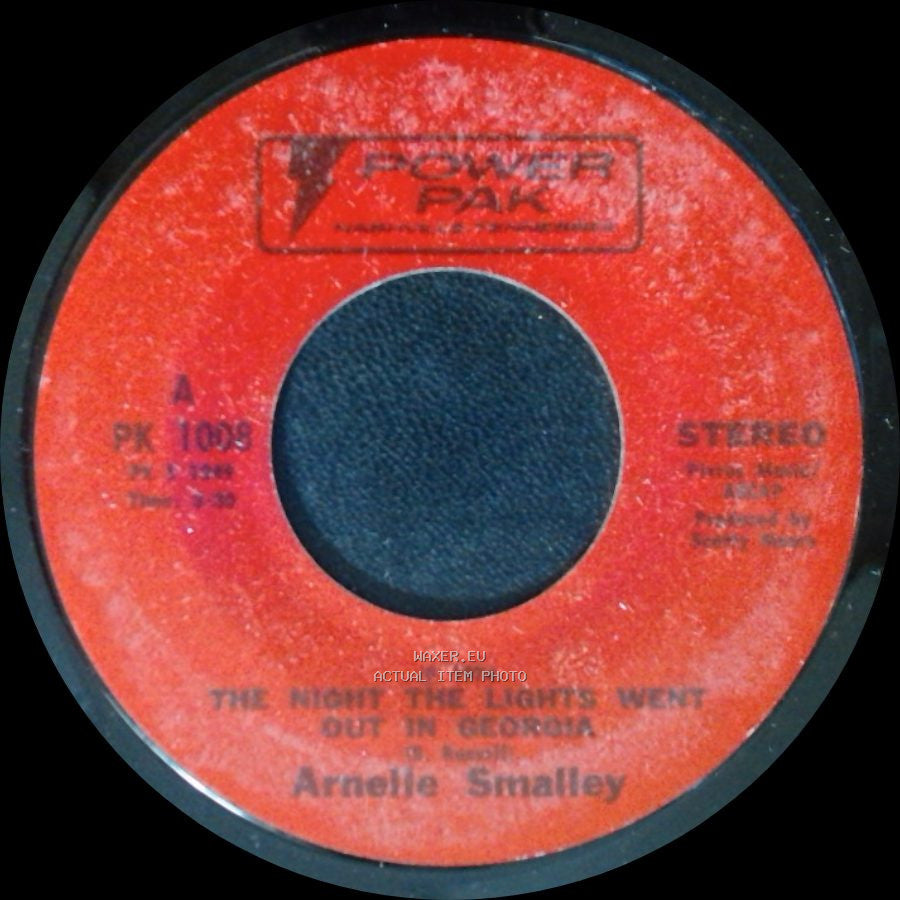 Arnelle Smalley - The Night The Lights Went Out In Georgia / I Wanta Get To You side A