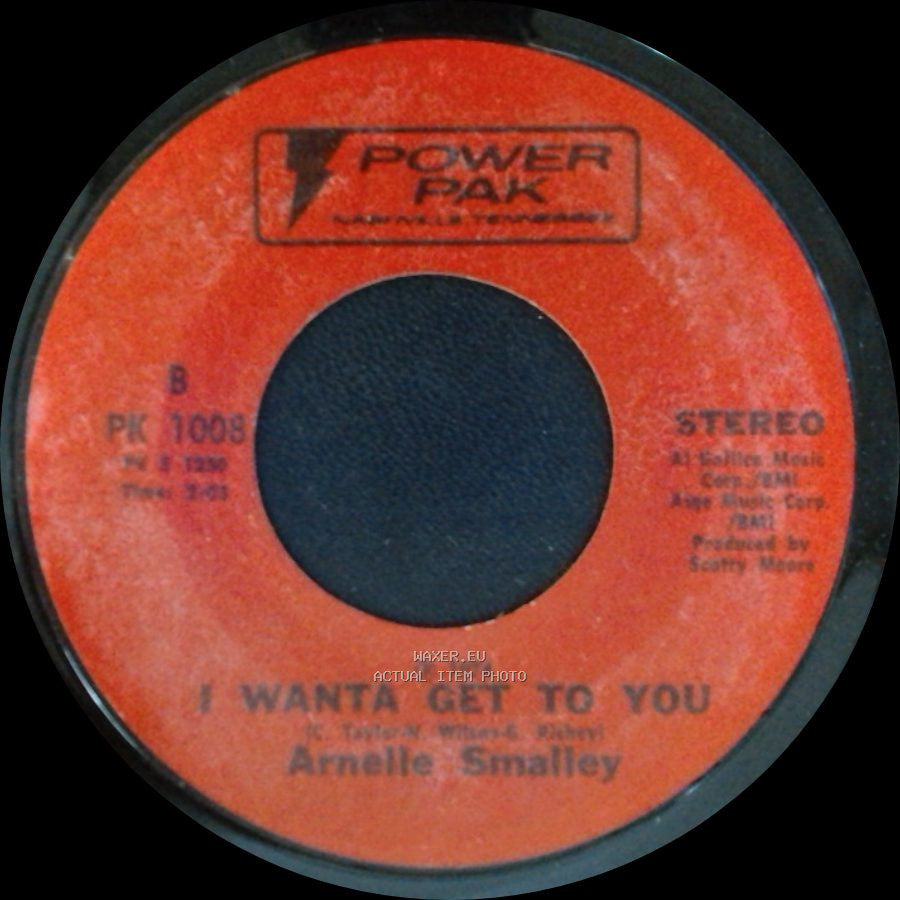 Arnelle Smalley - The Night The Lights Went Out In Georgia / I Wanta Get To You side B