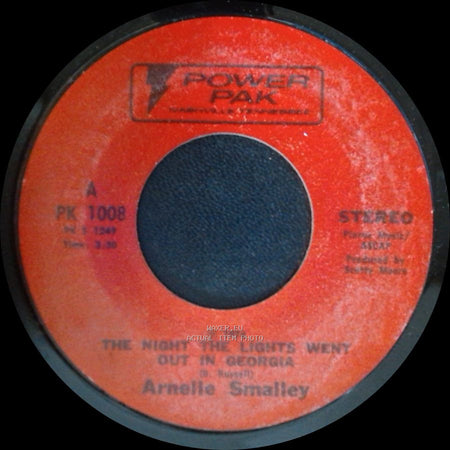 Arnelle Smalley / Amelle Snalley - I Wanta Get To You / The Night The Lights Went Out (In) Georgia side A