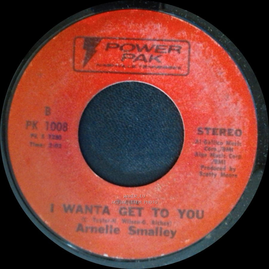 Arnelle Smalley / Amelle Snalley - I Wanta Get To You / The Night The Lights Went Out (In) Georgia side A