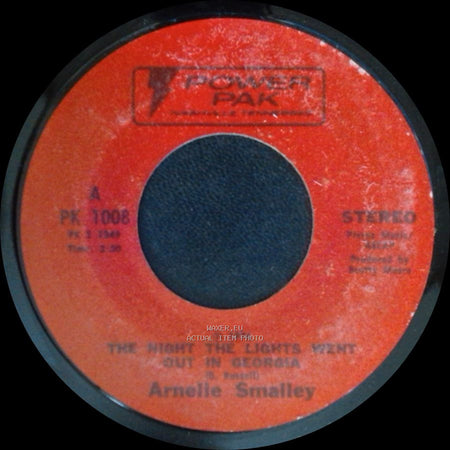 Arnelle Smalley / Amelle Snalley - I Wanta Get To You / The Night The Lights Went Out (In) Georgia side A