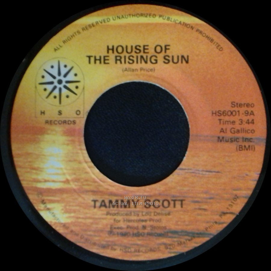 Tammy Scott - Another Fall In Philadelphia / House Of The Rising Sun side A