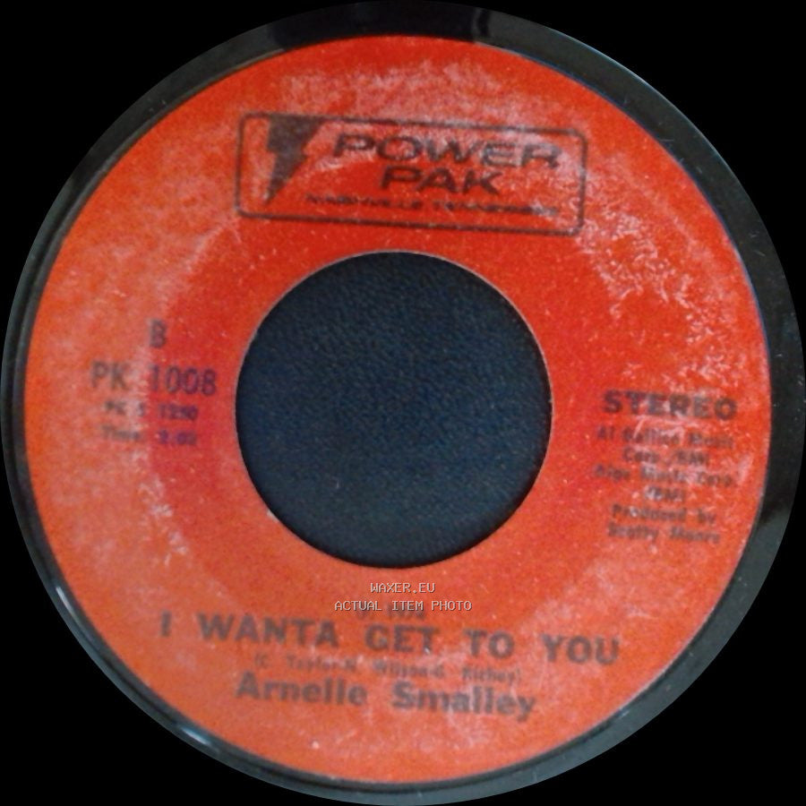 Arnelle Smalley / Amelle Snalley - I Wanta Get To You / The Night The Lights Went Out (In) Georgia side A