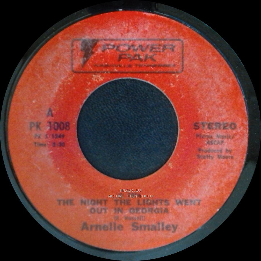 Arnelle Smalley / Amelle Snalley - I Wanta Get To You / The Night The Lights Went Out (In) Georgia side A
