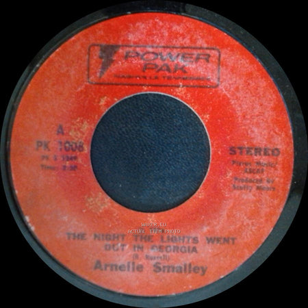 Arnelle Smalley - The Night The Lights Went Out In Georgia / I Wanta Get To You side A