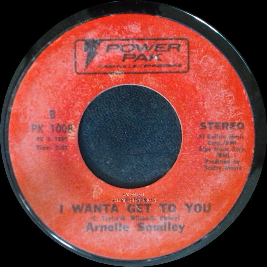 Arnelle Smalley - The Night The Lights Went Out In Georgia / I Wanta Get To You side B