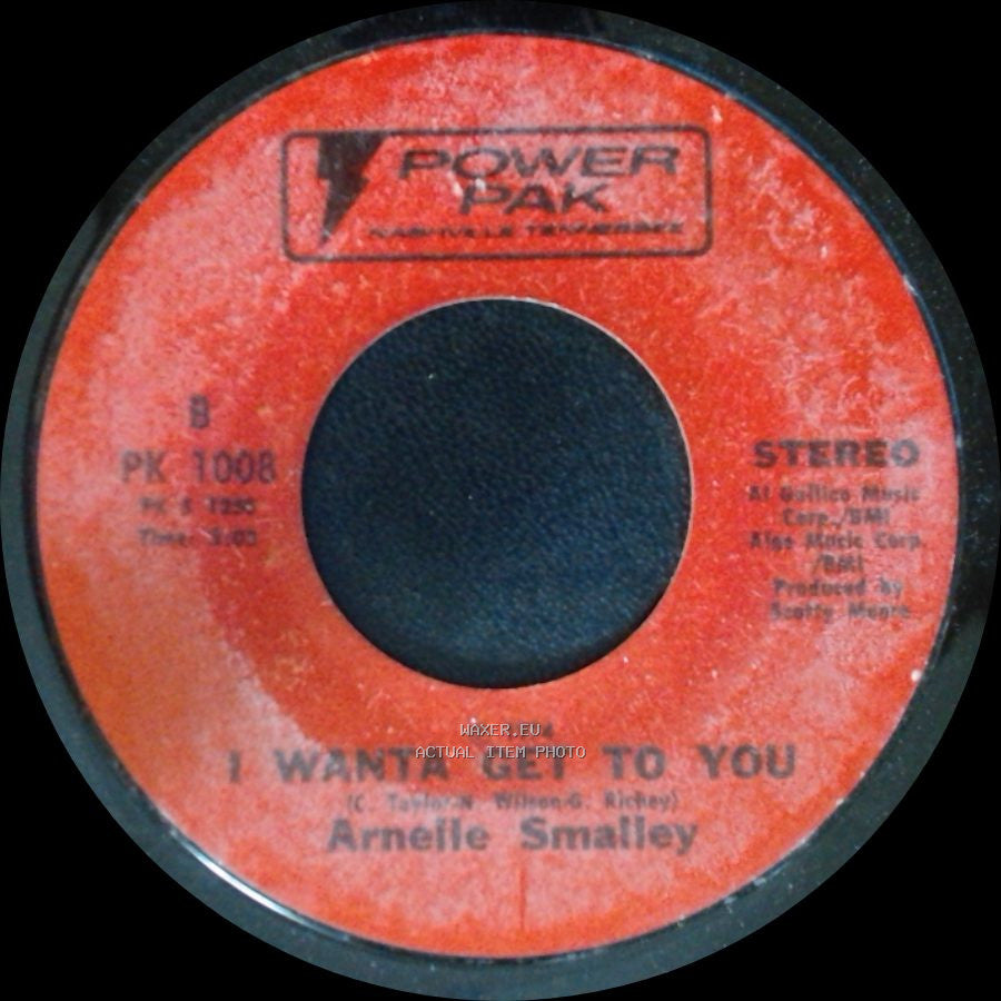 Arnelle Smalley - The Night The Lights Went Out In Georgia / I Wanta Get To You side B