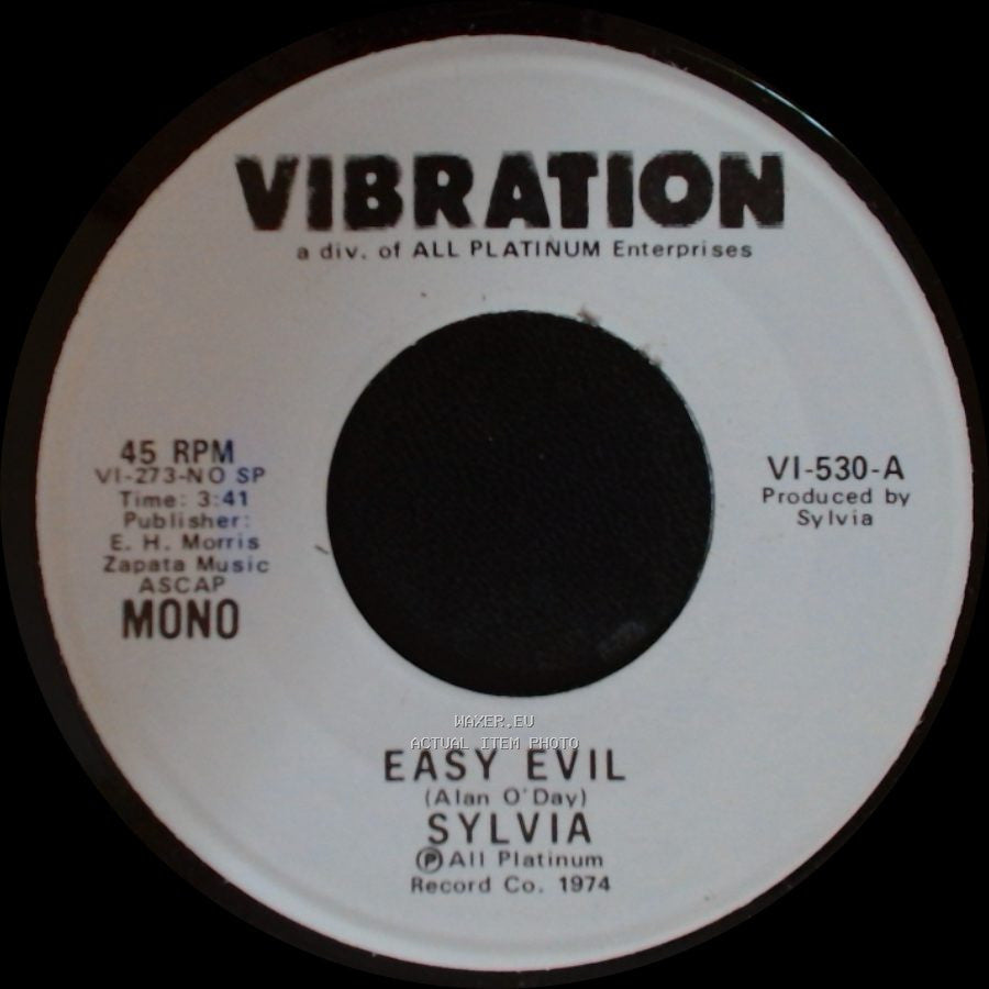 Sylvia - Easy Evil / Easy Evil side A