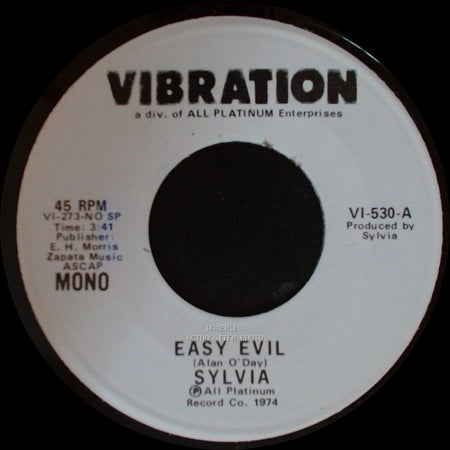 Sylvia - Easy Evil / Easy Evil side A