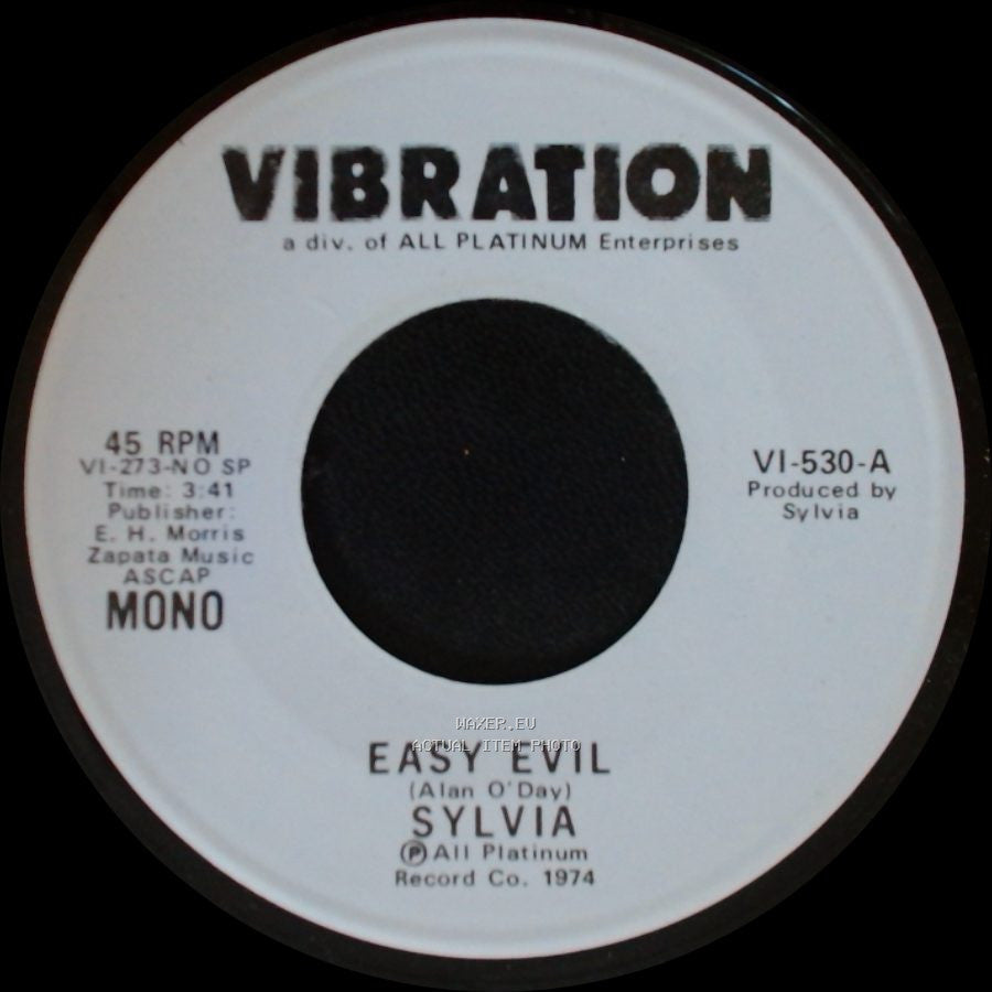Sylvia - Easy Evil / Easy Evil side A