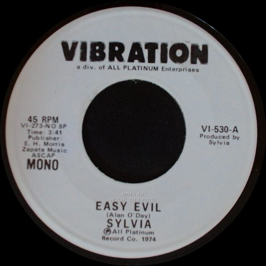 Sylvia - Easy Evil / Easy Evil side A