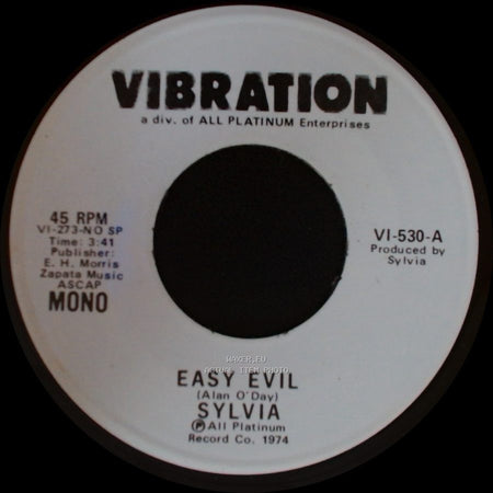 Sylvia - Easy Evil / Easy Evil side B