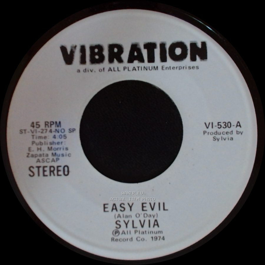 Sylvia - Easy Evil / Easy Evil side A