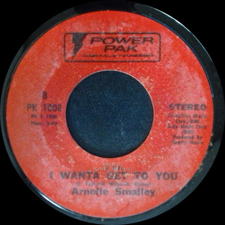 Arnetto Smalley / Arnelle Smalley - The Night The Lights Went Out In Georgia / I Wanta Get To You side B