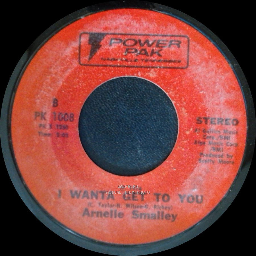 Arnelle Smalley - The Night The Lights Went Out In Georgia / I Wanta Get To You side B