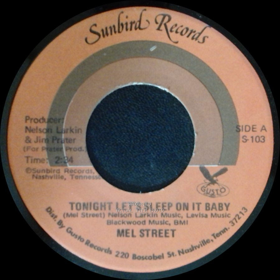 Mel Street - Tonight Lets Sleep On It Baby / Muddy Mississippi side A