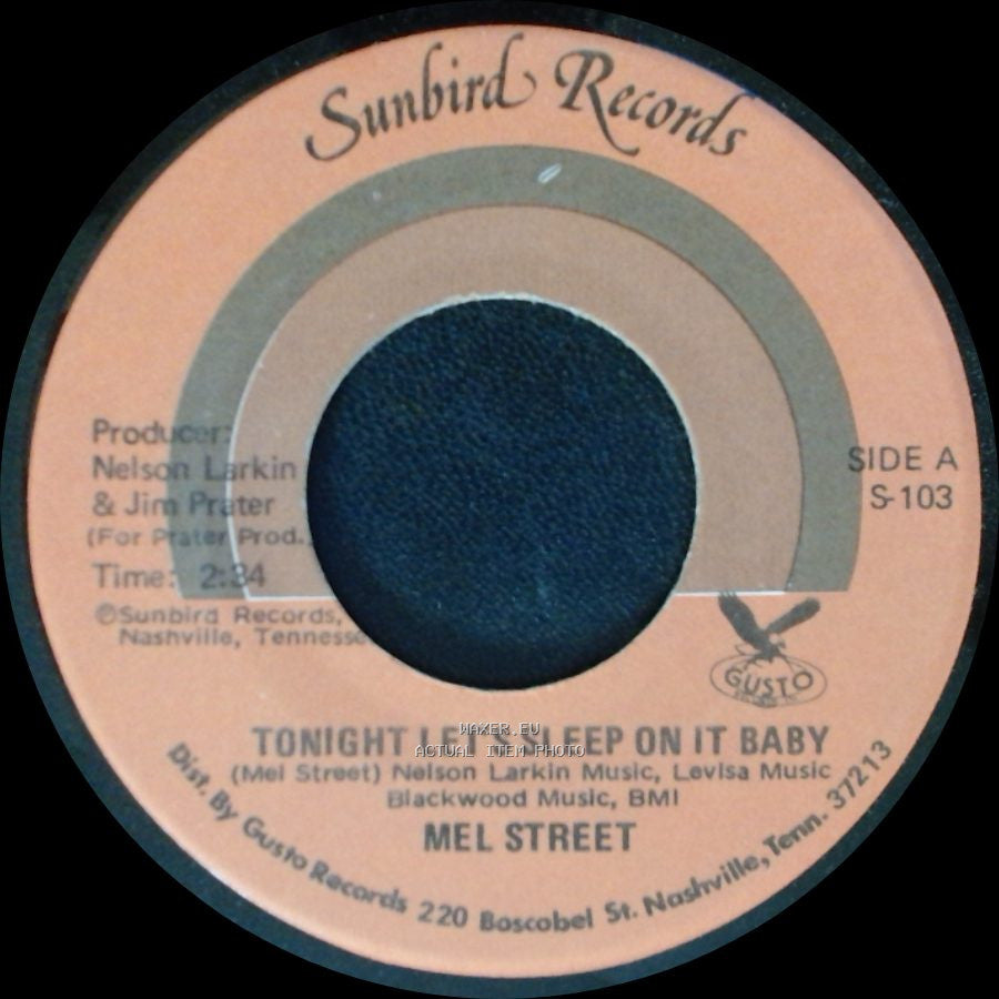 Mel Street - Tonight Lets Sleep On It Baby / Muddy Mississippi side A